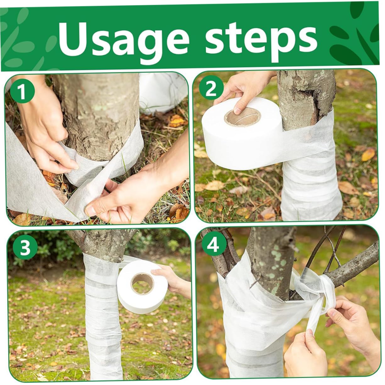 YARNOW 5rotoli Avvolgente Protettivo per Alberi Non Protezione Invernale e Antigelo Accessori per Giardinaggio e delle Piante