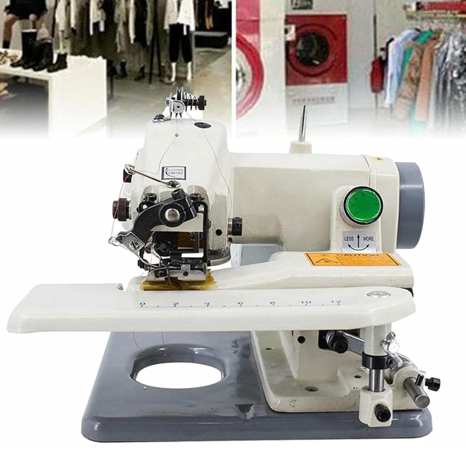 Macchina da Cucire a Punto Invisibile, 1200 SPM ad Alta velocità per Cuciture Invisibili e Orlo Invisibile, Ideale per Orlare i Pantaloni con Un Facile Controllo a Pedale