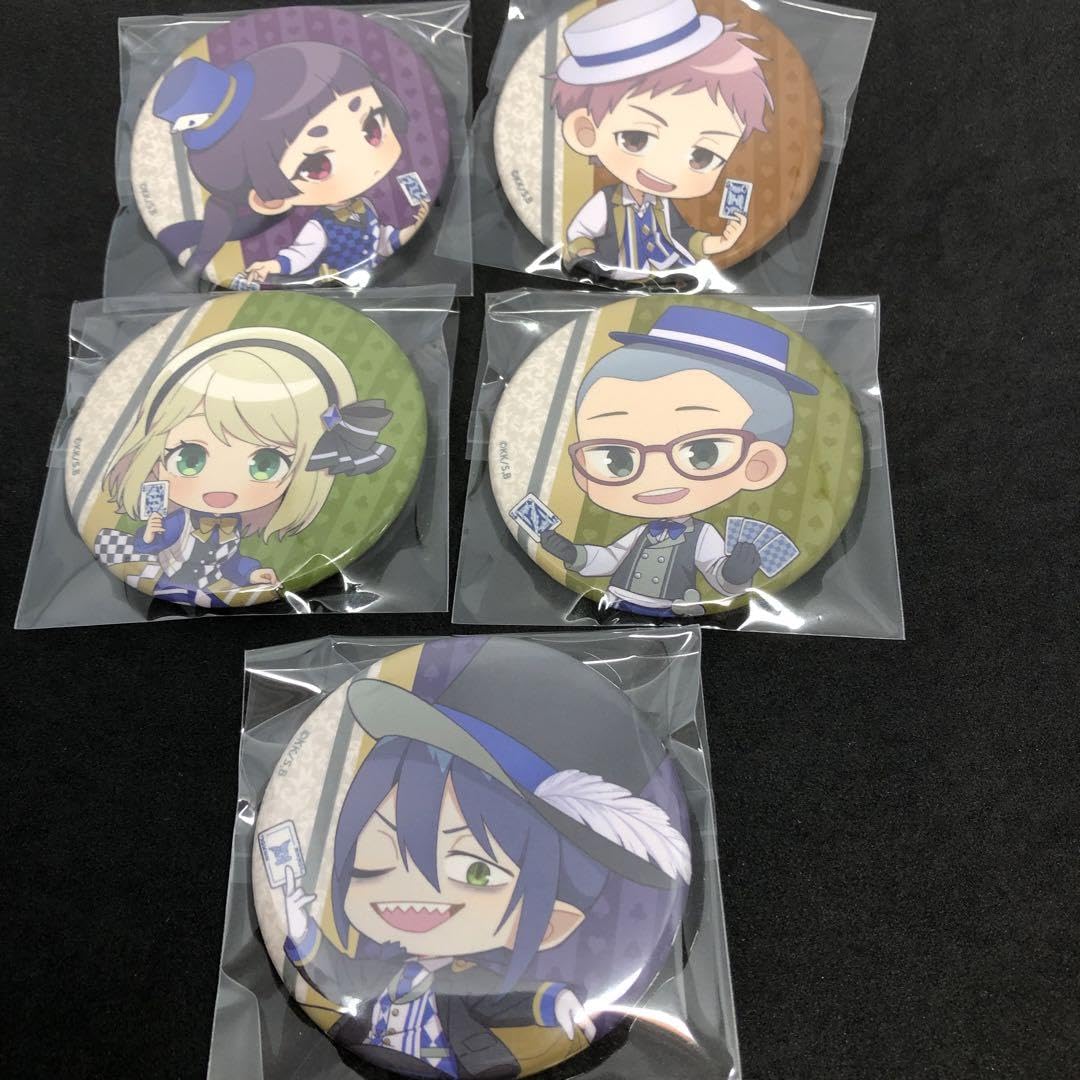 青エク　青の祓魔師　神木出雲　缶バッジ　マルイ限定　和服　8点セット 59072-485-