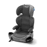 Graco Cadeira Infantil para Carro TurboBooster® 2.0 LX com Sistema LATCH, Gannon, Cinza Mescla