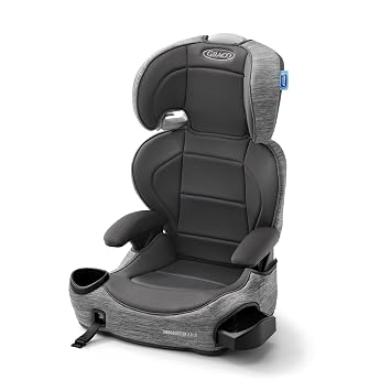 Graco TurboBooster 2.0 LX Highback Booster Seat with Latch System Gannon; Infant to Toddler Transition car seat Safe & Comfortable