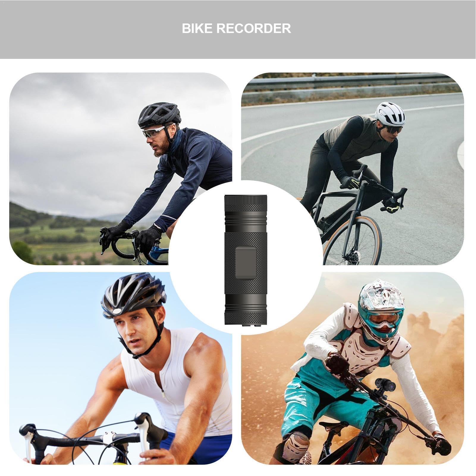 Rejestrator wideo rowerze, kamera kierownicy, kamera sportowa 1080p, WiFi | wodoodporna kamera rowerowa, przeno?ny rejestrator rowerowy, kamera sportowa motocyklowa, rejestrator wideo