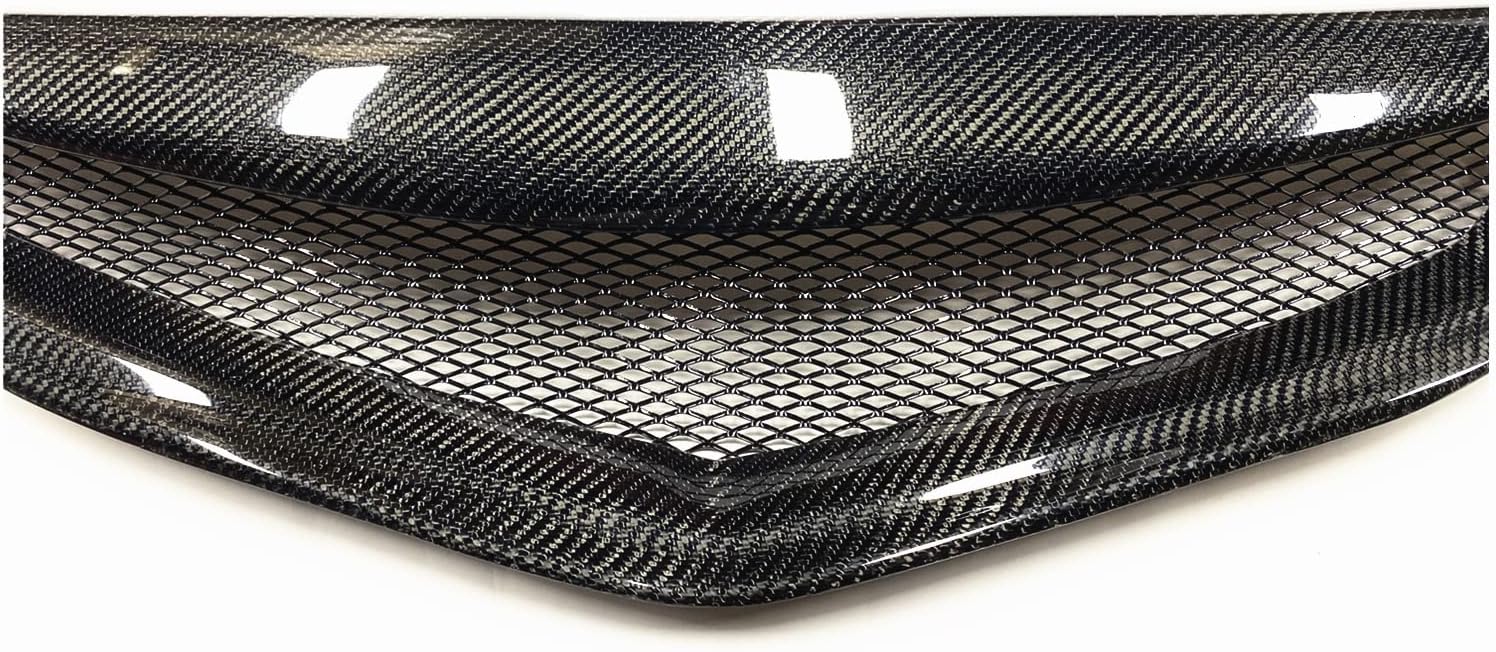 Front Bumper Grille Grill For 2006-2010 2007 Mazda 6 Mazda6 Black Carbon Fiber