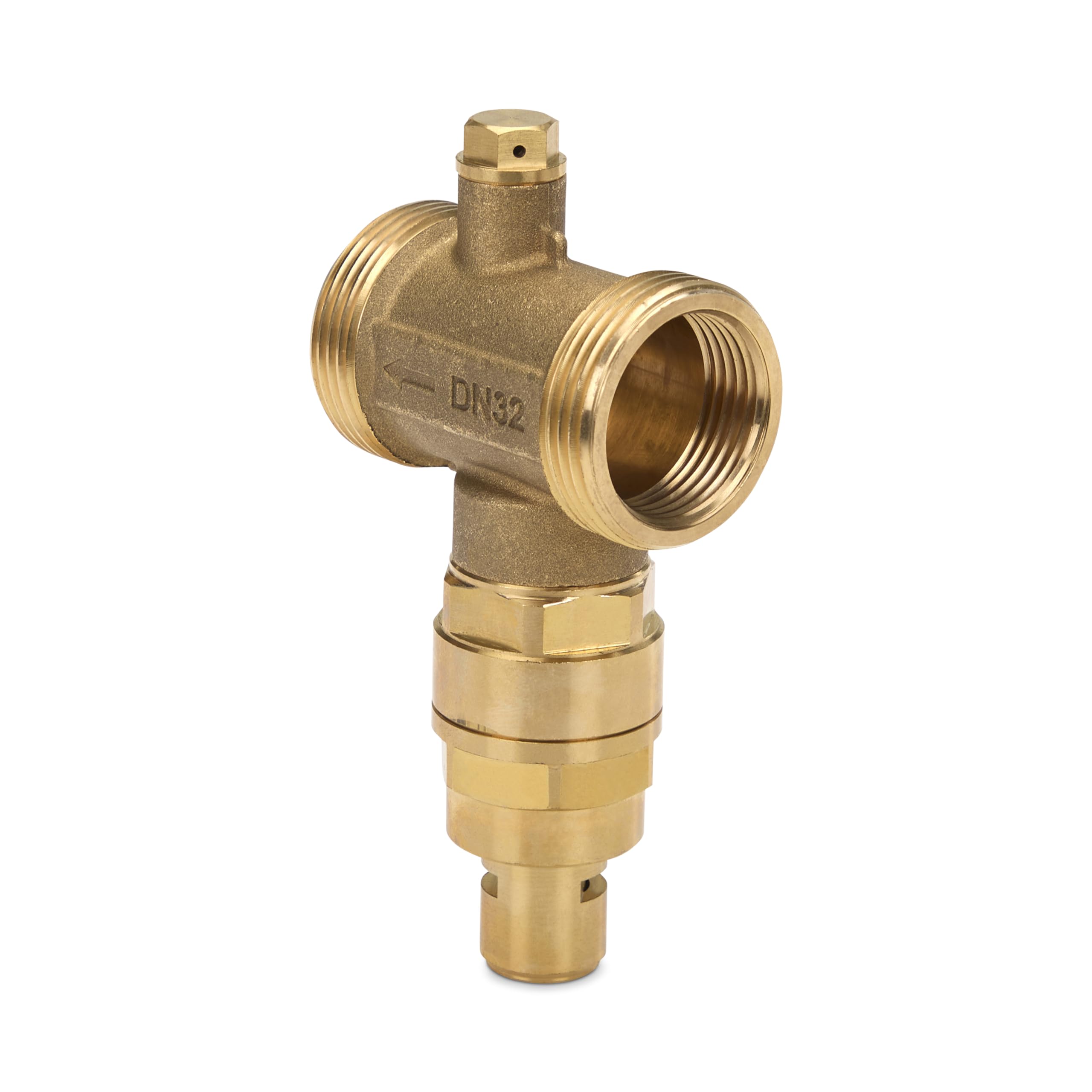 LavaTapFernox Heat Pump Antifreeze Valve Protect Hydronic Heat Pump System Anti Freeze Prevents Freezing External Pipes and Heat Pump (1.25" (62665))