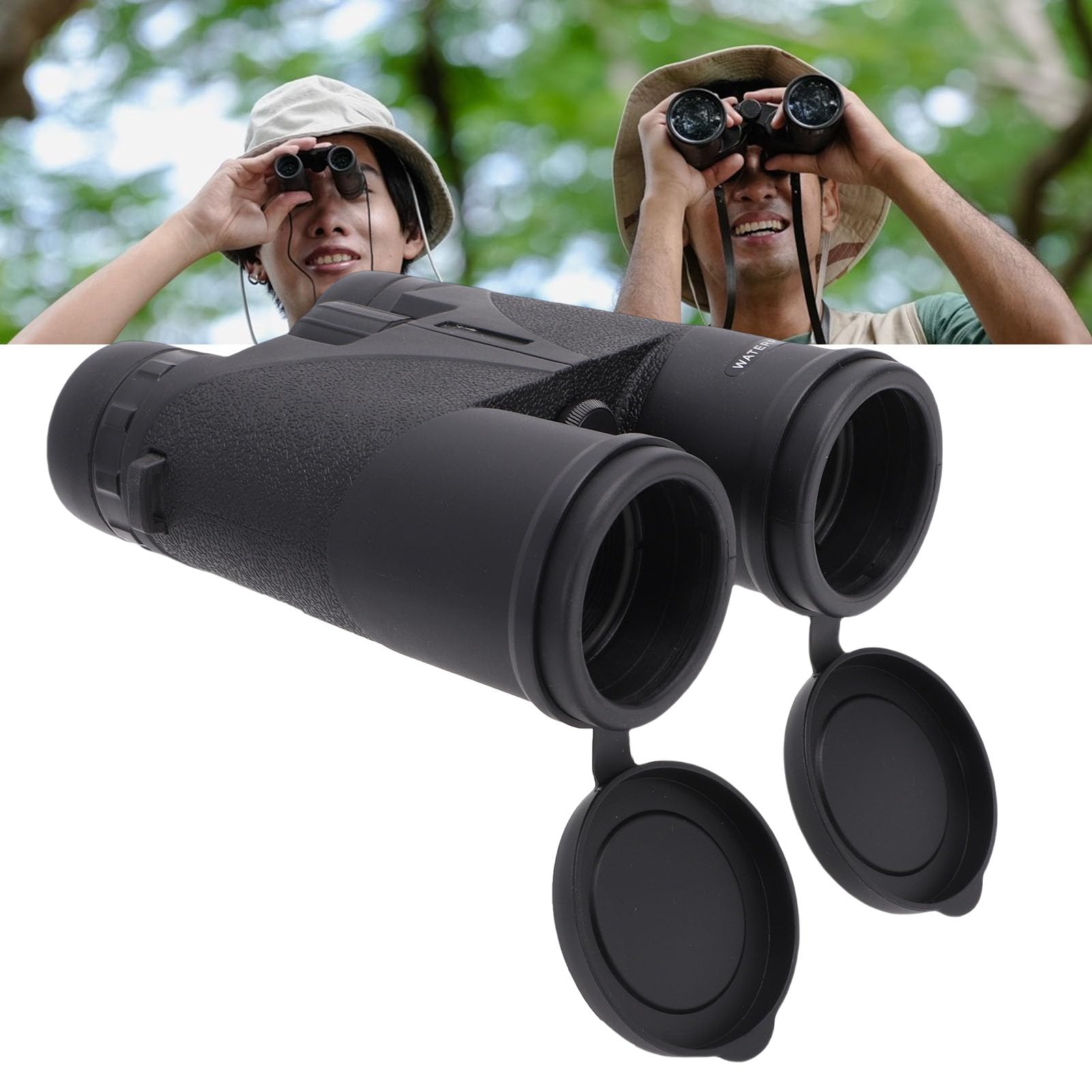 Sxhlseller Lornetka 10x42 dla Dorosłych do Obserwacji Ptaków, Pryzmat BK7 o Wysokiej Rozdzielczości i Szerokim Polu Widzenia 92,75 M, Kompaktowa Lornetka Podróżna na Kemping, Piesze Wycieczki,