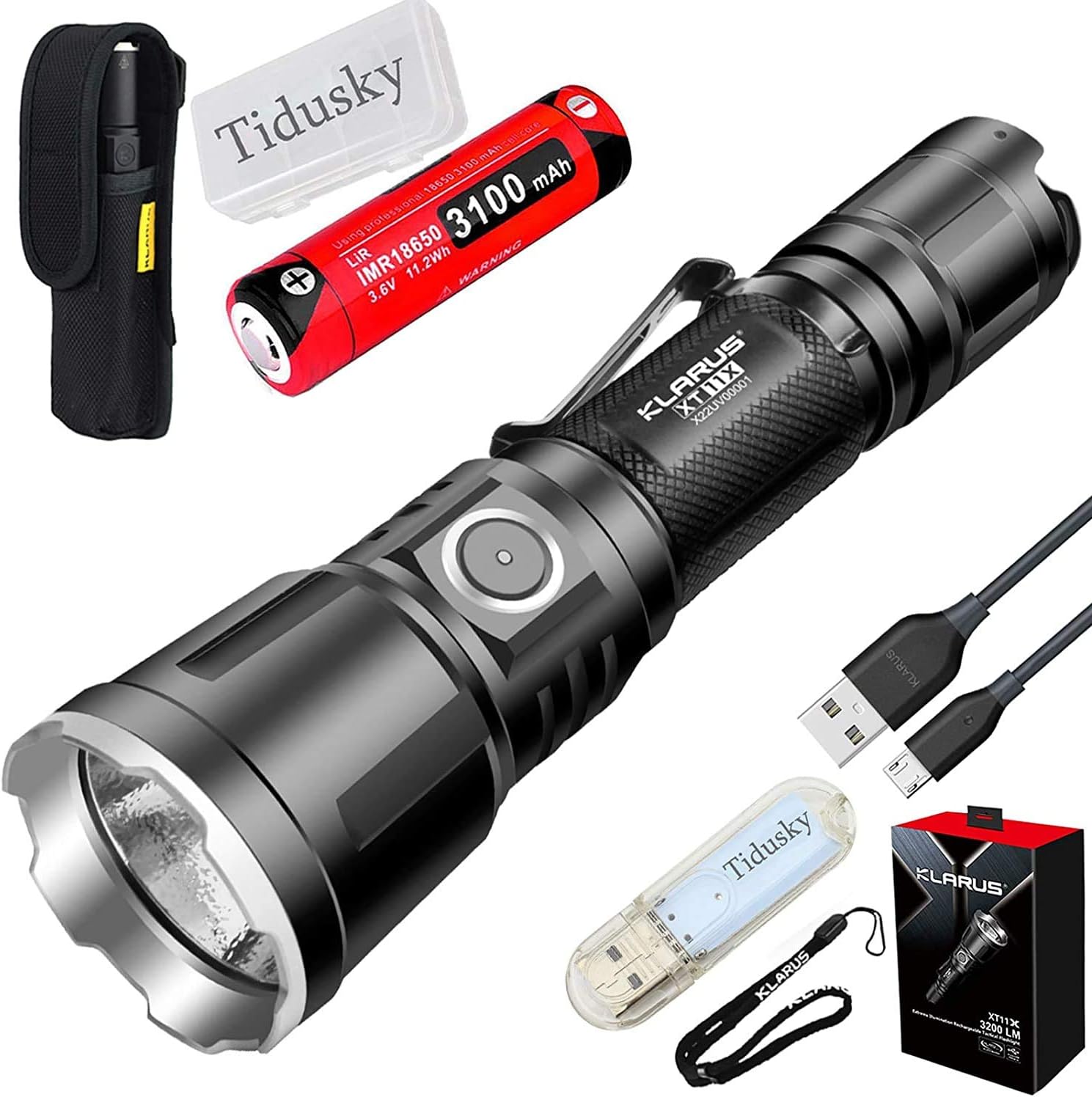 torce tattiche con fondine libere