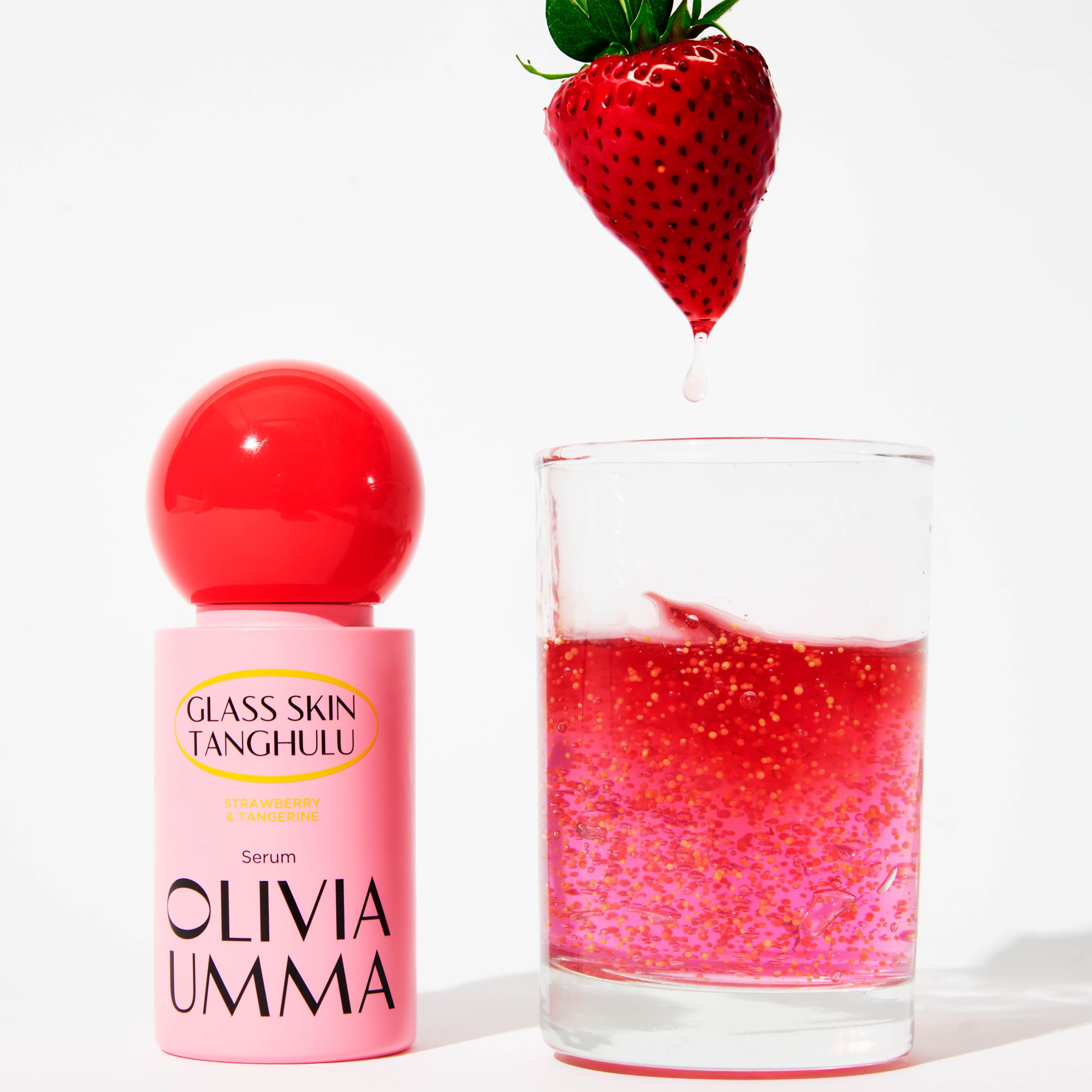Amazon.com: OLIVIAUMMA Glass Skin Tanghulu - Suero facial coreano
