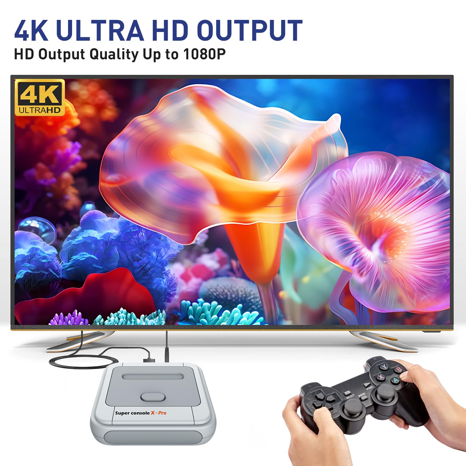 Amazon.com: Kinhank Retro Game Console 256GB, Super Console X PRO