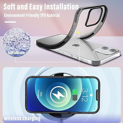 Miniatura 5 de Coralogo Funda para iPhone 1212 Pro diseño de astronauta con diseño de dibujos animados para hombres diseño genial para adolescentes niños