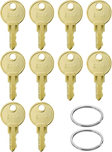 Llaves para dispensador de papel higiénico E114, 10 unidades E-114 reemplazo de llaves de toalla de papel