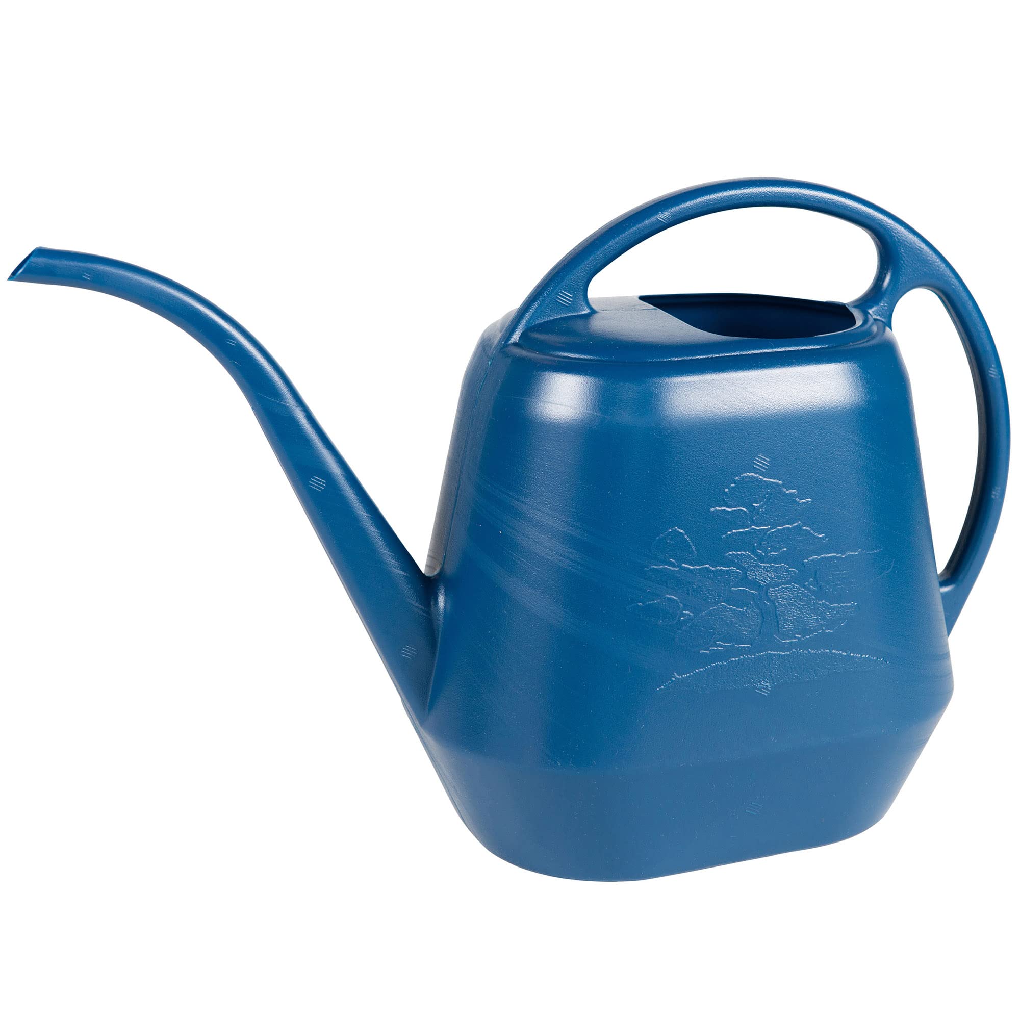 Bloem Watering Can Aqua Rite 1.1 Gallon (144 Fl Oz) Classic Blue