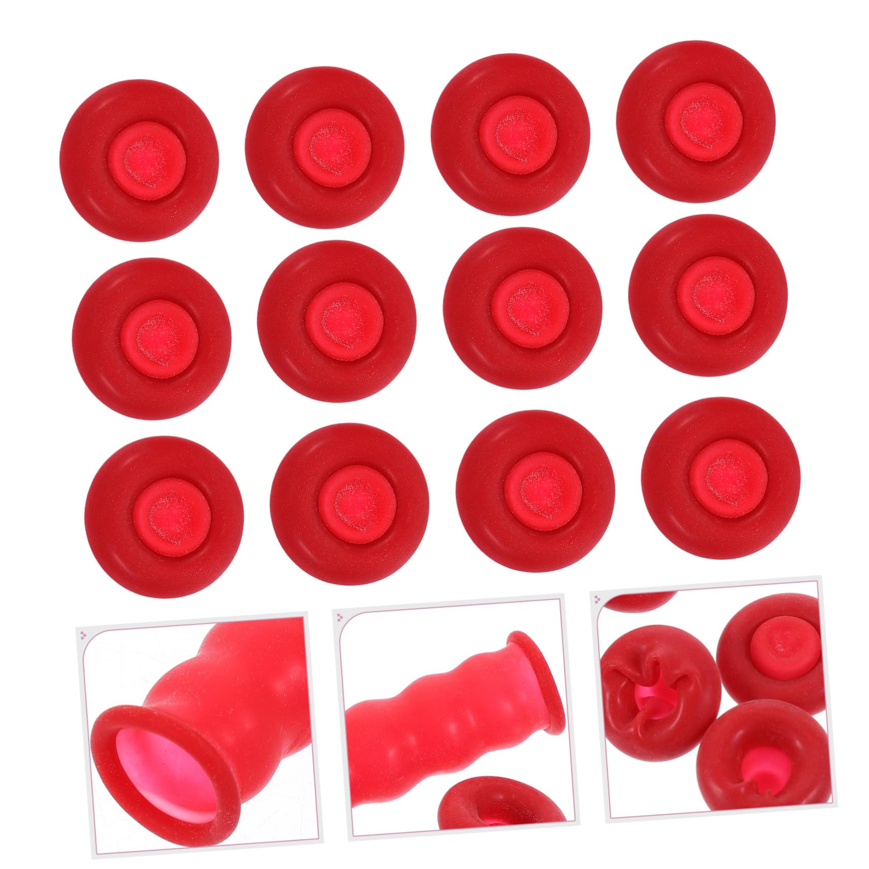 Mobestech 480piezas Para Sellador De Calafateo Caps De y Protección Para Tubos De Adhesivo Reutilizables y Fáciles De Usar