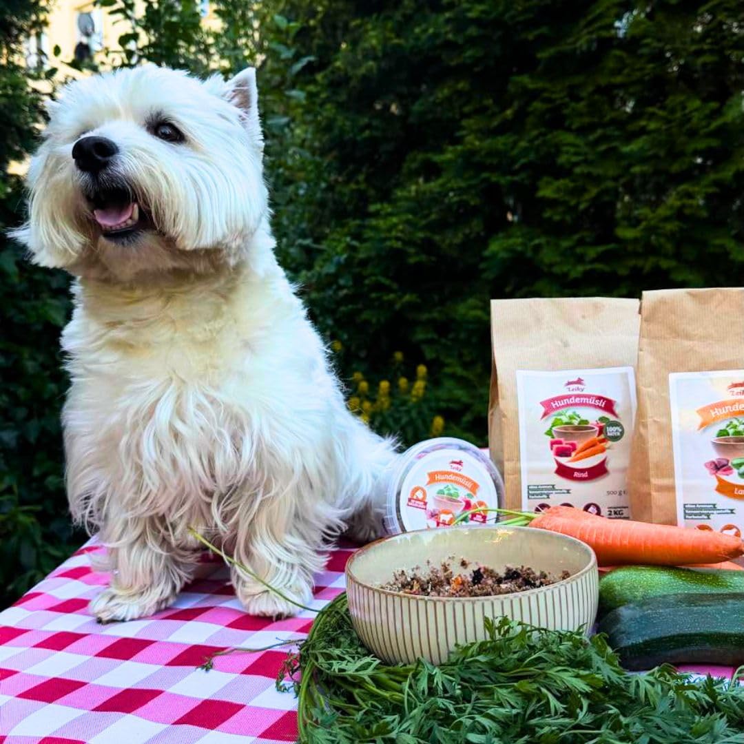 Musli z wołowiną i warzywami dla psa | dieta suchy BARF 2 kg