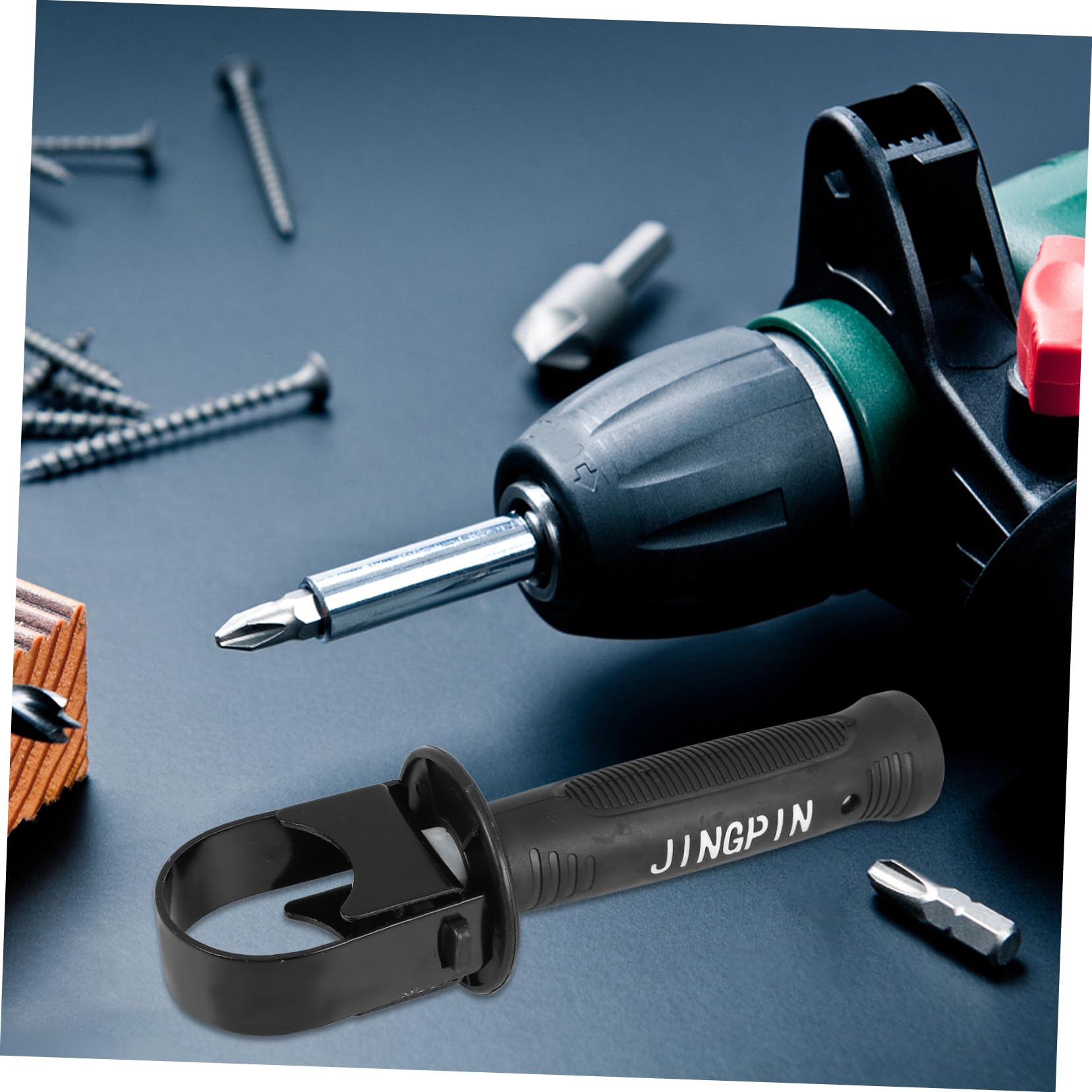 Hemobllo Replacement Hammer Handle for Cordless Drill Power Handle Metal Plastic Handle Ergonomic Hammer Parts