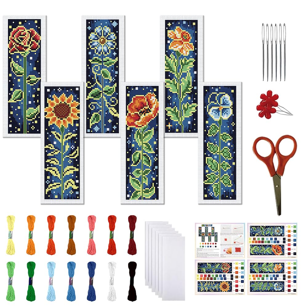 FREEBLOSS Dragon Bookmark Kit - Cross Stitch Embroidery -16 FREEBLOSS Dragon Bookmark Kit - Cross Stitch Embroidery -16