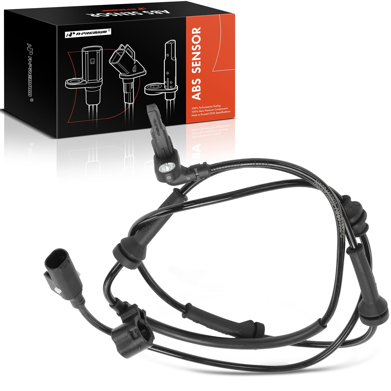 Amazon.com: A-Premium Rear Left ABS Wheel Speed Sensor Compatible