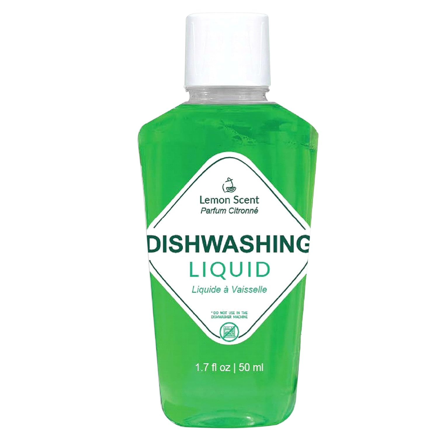 World Amenities Dishwashing Soap 1 7oz - Pack of 90 - Travel Size Liquid for Vacation Rental Dishwashers