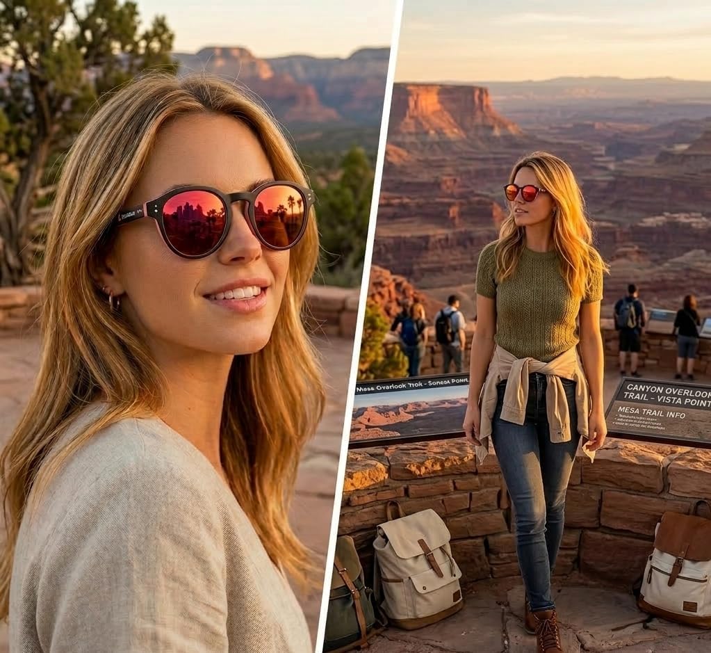 PC Polarized Sunglasses for Men & Women – UV400, Scratch-Resistant, Lightweight TR90 Frame for Driving & Outdoor Use