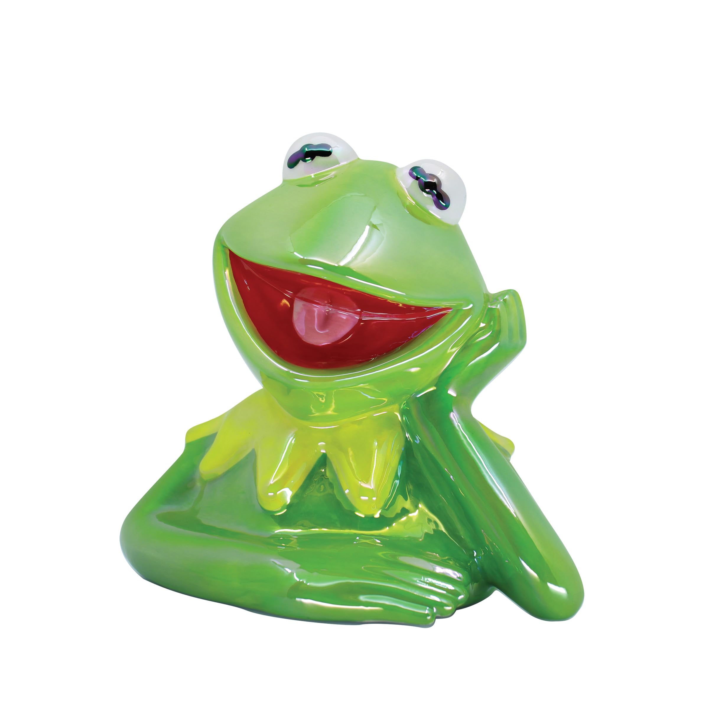 Amazon.com: Enesco Disney Showcase Muppets Kermit The Frog Smiling