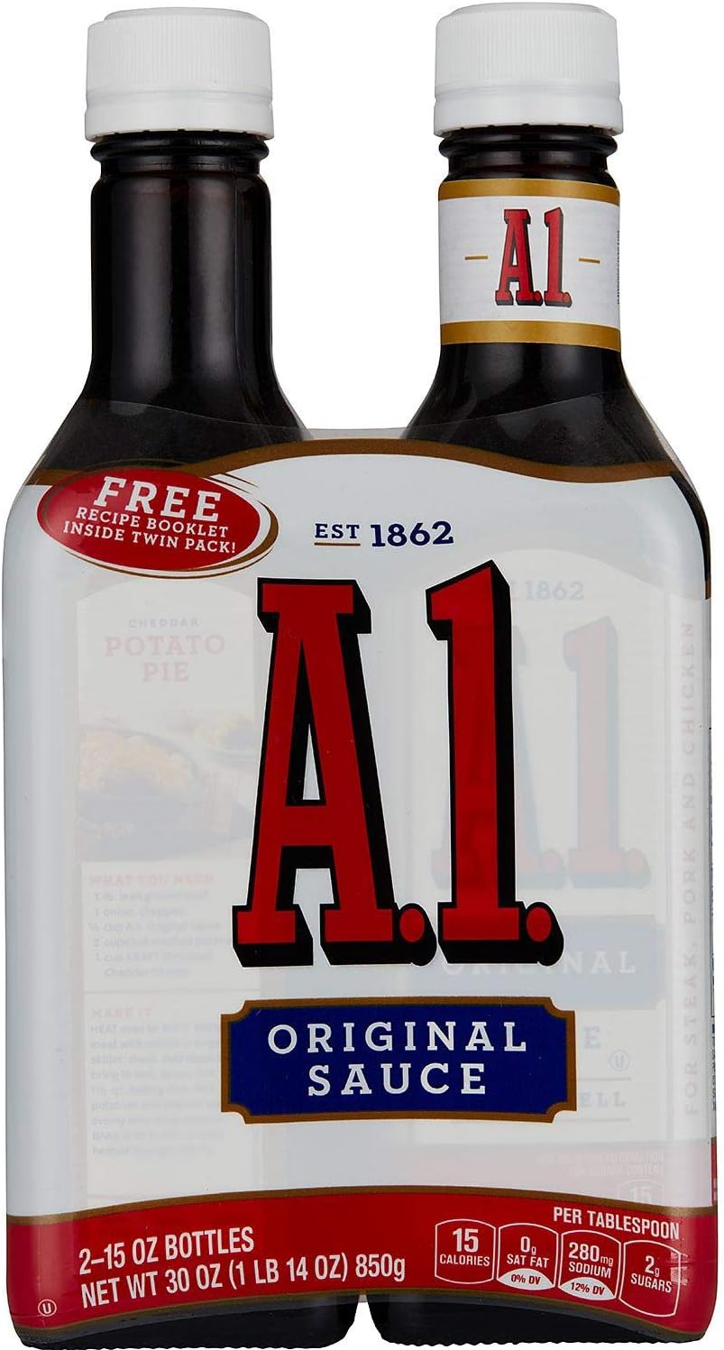 A-1 Steak Sauce - 2/15oz bottles