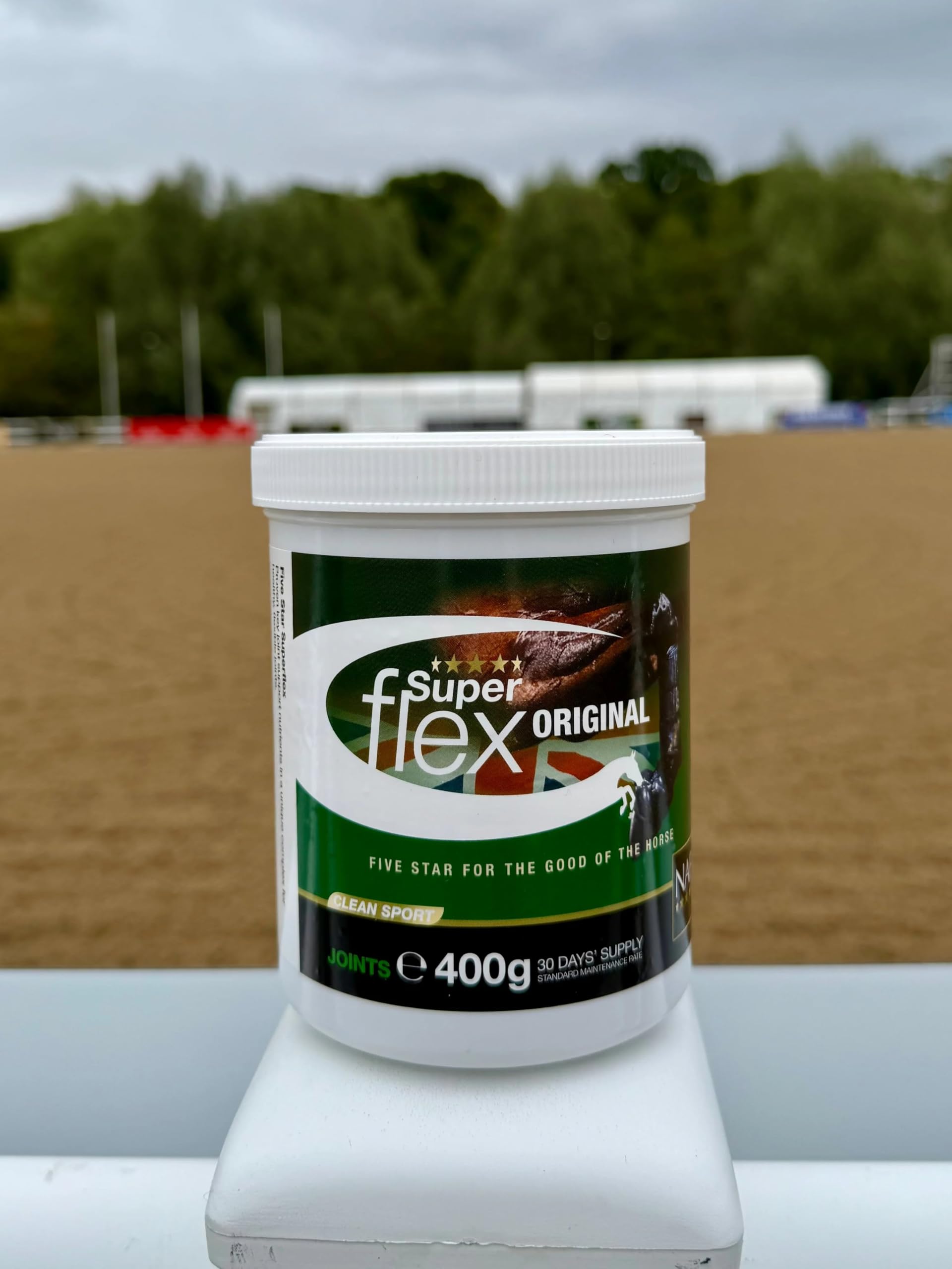 NAF Five Star Superflex 400 g – Gelenk‑Ergänzungsfuttermittel für Pferde – Mit Glucosamin, MSM, Chondroitin & Antioxidantien – Unterstützt Gelenkgesundheit, Beweglichkeit & Flexibilität