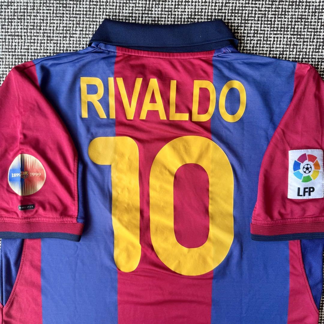 【LFPパッチ付き】リバウド ＃１０ FCバルセロナ ００／０１（H） Amazon.co.jp: LFPパッチ リバウド ＃10 FCバルセロナ 00