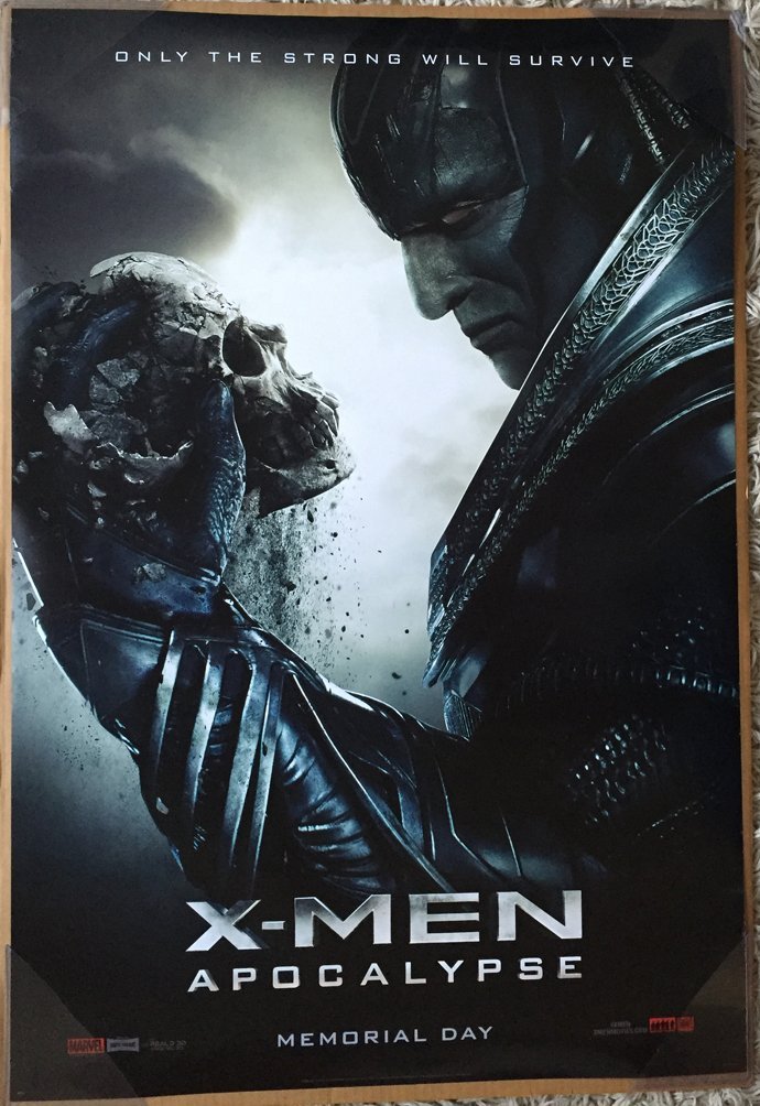 Amazon.com: Movie Poster X-MEN APOCALYPSE 2 Sided ORIGINAL Version