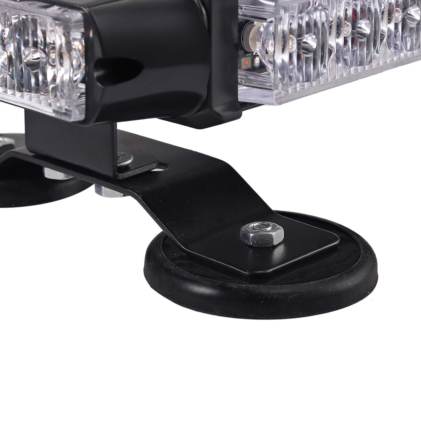 30 diod LED, migające światło ostrzegawcze, 12/24 V, bursztynowe światło stroboskopowe, 7 trybów, magnetyczna lampa błyskowa, światło awaryjne, wodoszczelność IP65, światło stroboskopowe, światło