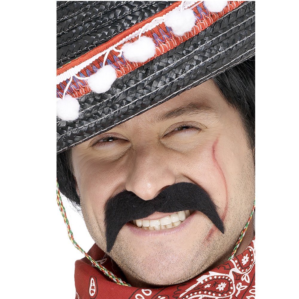 Smiffys Mexican Bandit Mustache Size: One Size