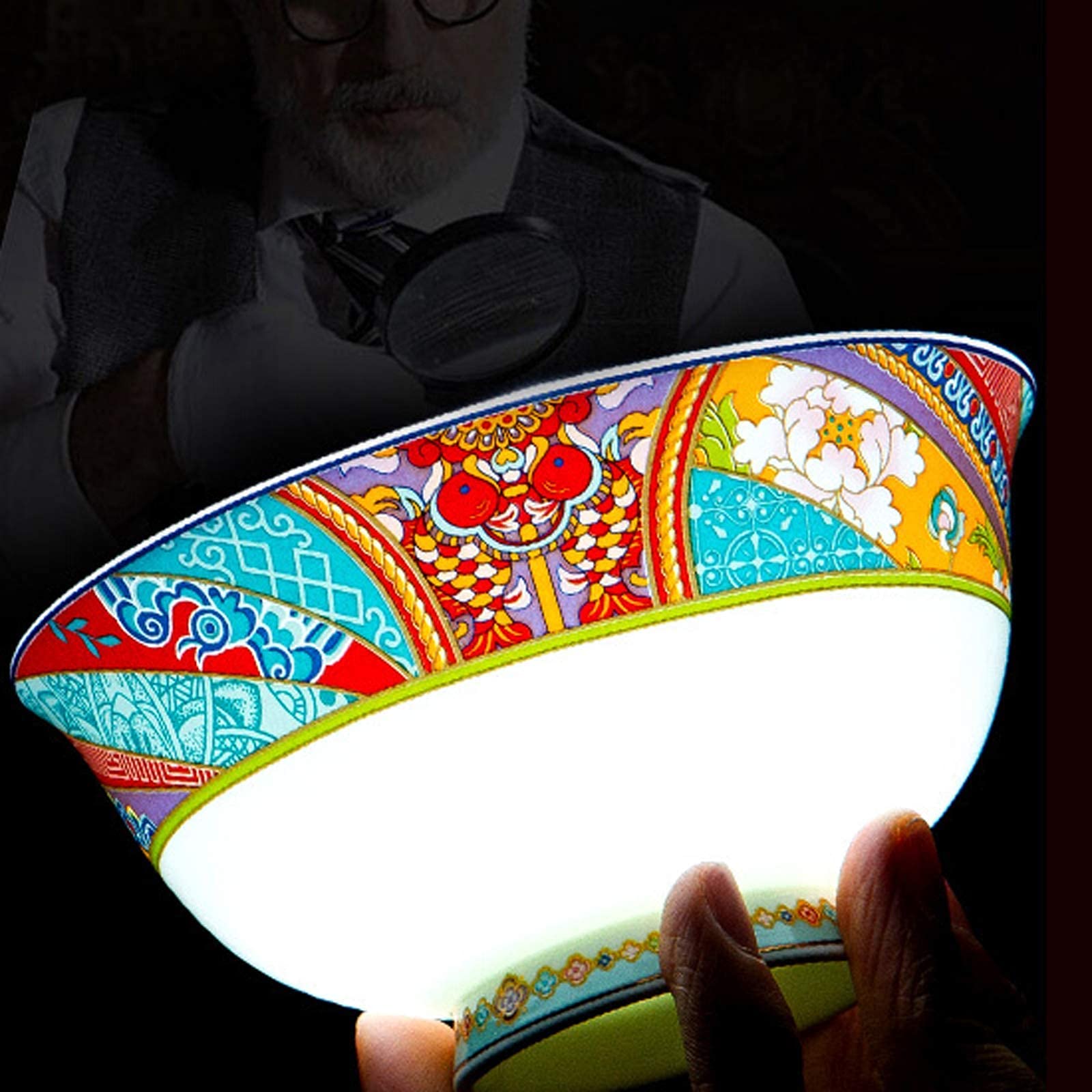 H3TF5J Ceramiczny zestaw zastawy stołowej, 48-częściowy wysokiej klasy zastawa stołowa, zestaw stołowy w Chinach kości, zastawa stołowa bankietów domowych, prezenty ślubne w parametrach domowych