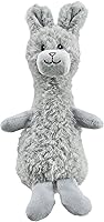 Outward Hound Scruffles Bunny Plush Squeaky Dog Toy Small - Soft Textures, K9 Tuff Guard Durability, Interactive Fun