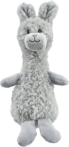 Outward Hound Scruffles Bunny - Juguete de peluche chillón para perro, pequeño