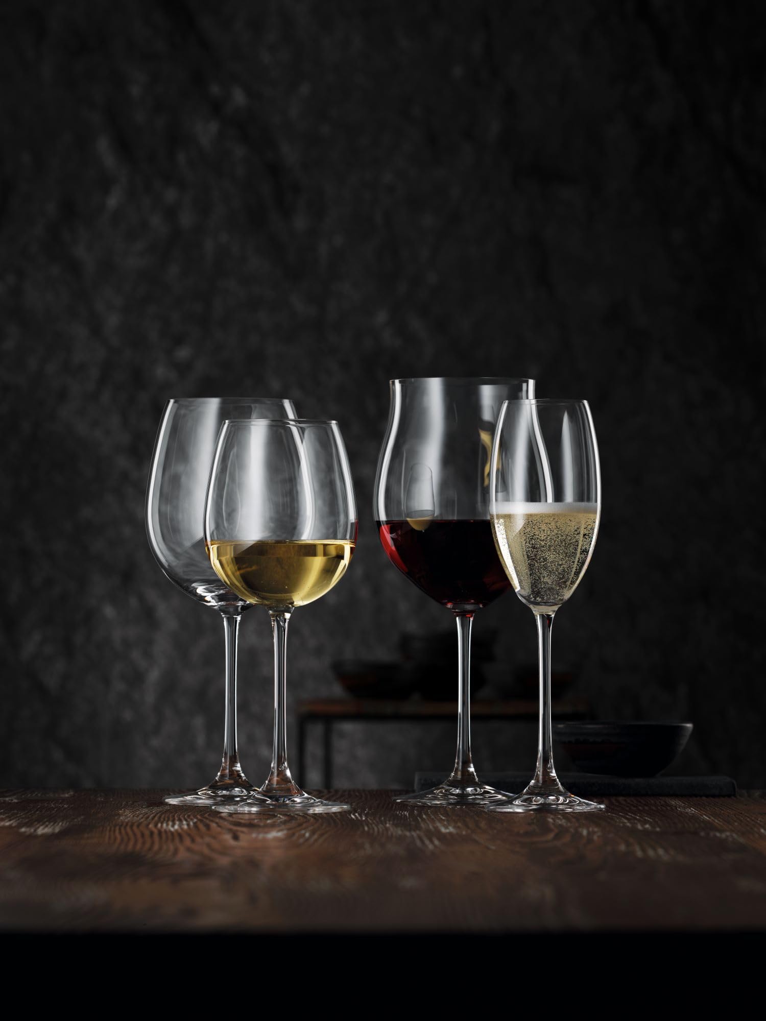 Nachtmann Crystal Pinot Noir Glasses - Set of 4 -7 Nachtmann Crystal Pinot Noir Glasses - Set of 4 -7