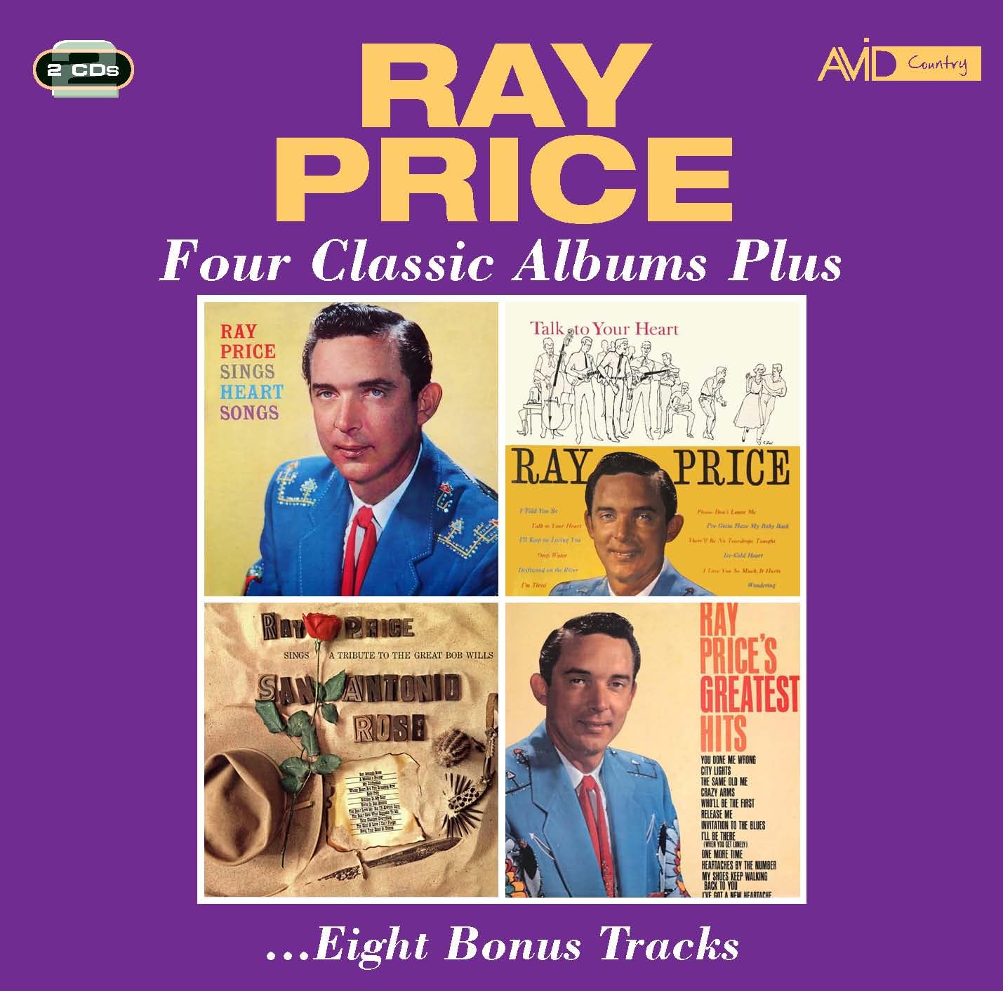 Four Classic Albums Plus (Sings Heart Songs / Talk To Your Heart / San Antonio Rose / Greatest Hits)