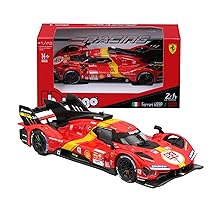 Bburago – Ferrari 499P LMH n°51 – Modellino Realistico Auto in Scala 1:43, Modello 2023 24H Le Mans Champion, Replica Diecast con Licenza Ufficiale Ferrari, Età Consigliata 14+ Anni