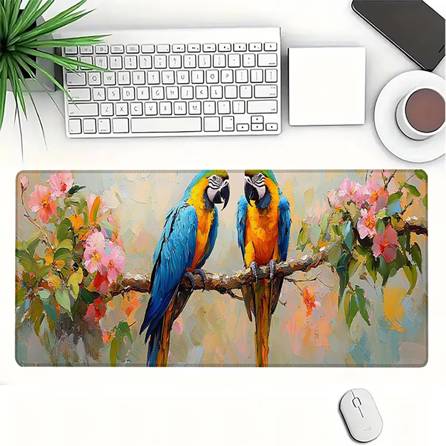 Lejnlnng Podkładka pod mysz do gier XXL, 160 x 80 cm, duża mata na biurko dla zwierząt, wodoodporna podkładka pod mysz XL, antypoślizgowa gumowa podkładka pod mysz z przeszytymi krawędziami do biura