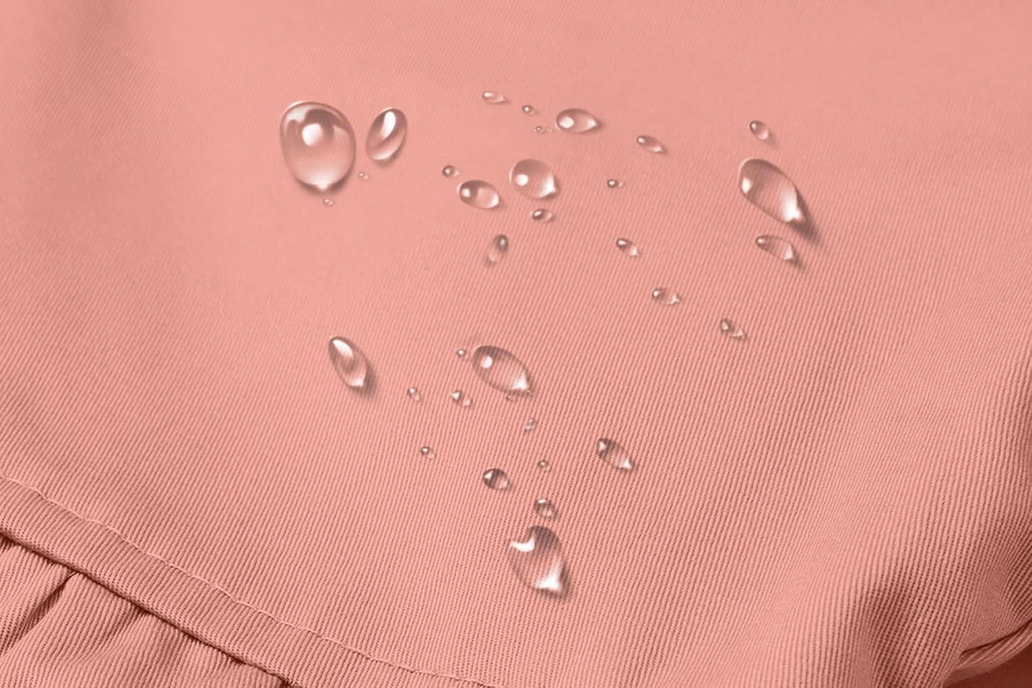 Betusline Girl's Rain Jackets Lightweight Waterproof Hooded Trench Coat Raincoats for Kids,2-14 Years - Image 7