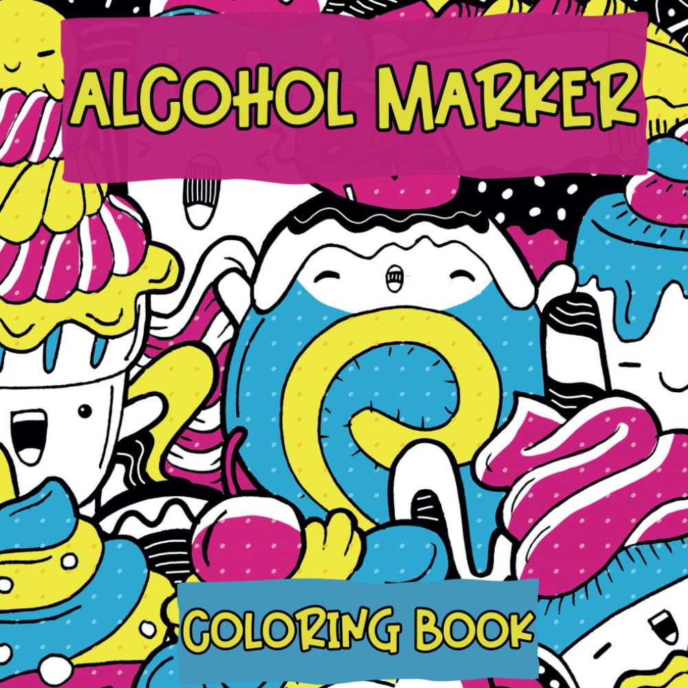 Amazon com Alcohol Marker Coloring - 71Qqdjuw1EL. SL1000