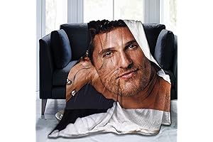 Matthew McConaughey Fleece Blanket - Cozy Comfort and Style