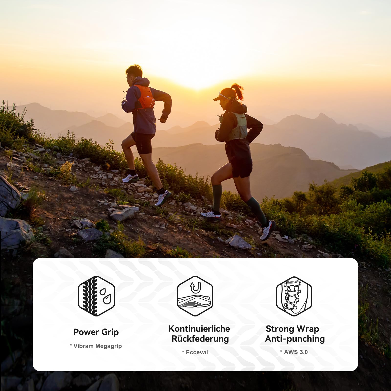KAILAS Fuga EX 3 - Zapatillas de deporte para hombre, ligeras, para correr, senderismo, senderismo, deportes al aire libre