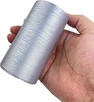 Vista 5 de TOOLDECO Calcomanías de metal de imitación cepilladas, autoadhesivas, bordes de pared, marco de puerta, marco de ventana, decoración de marco