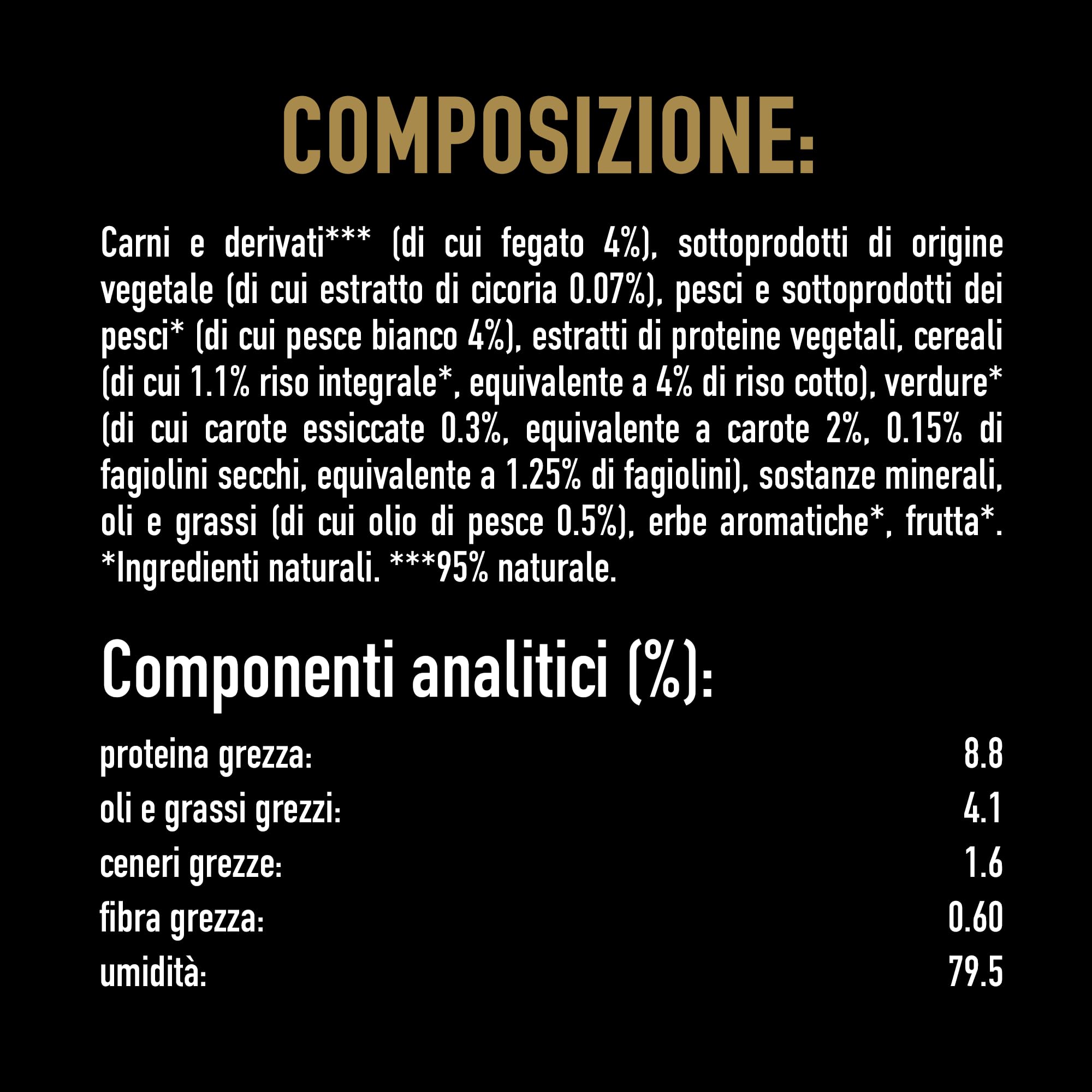 Cesar Natural Goodness Casserole Cibo Umido per Cani al gusto di Pesce e Riso Integrale in Salsa, 6 Lattine da 400 g, totale 2.4 kg
