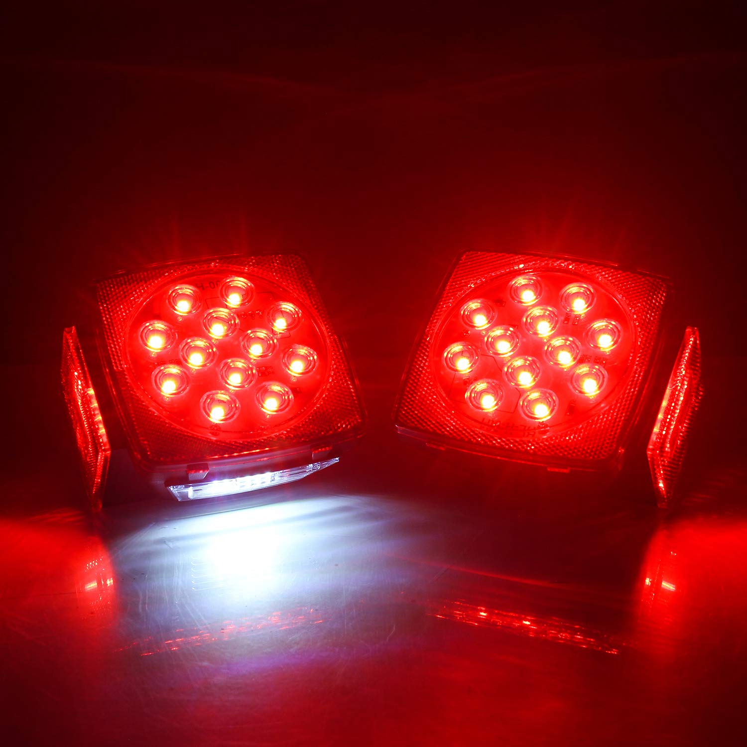 Linkitom LED Trailer Light, IP68 Waterproof Boat Trailer Lights