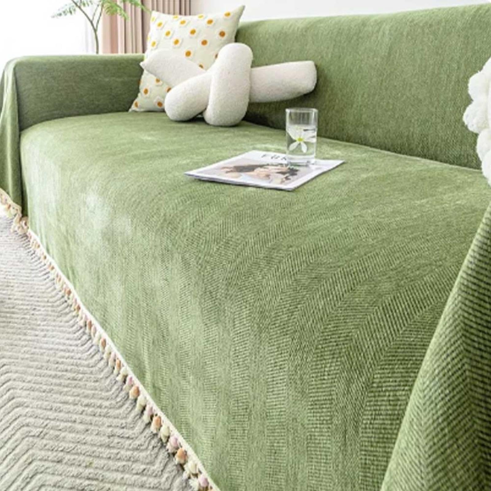 Extra Large Sofa Throws for 4 Seater Sofas 180x130CM Stylish and Cozy Sofa Throws for Extra Comfort and Protection