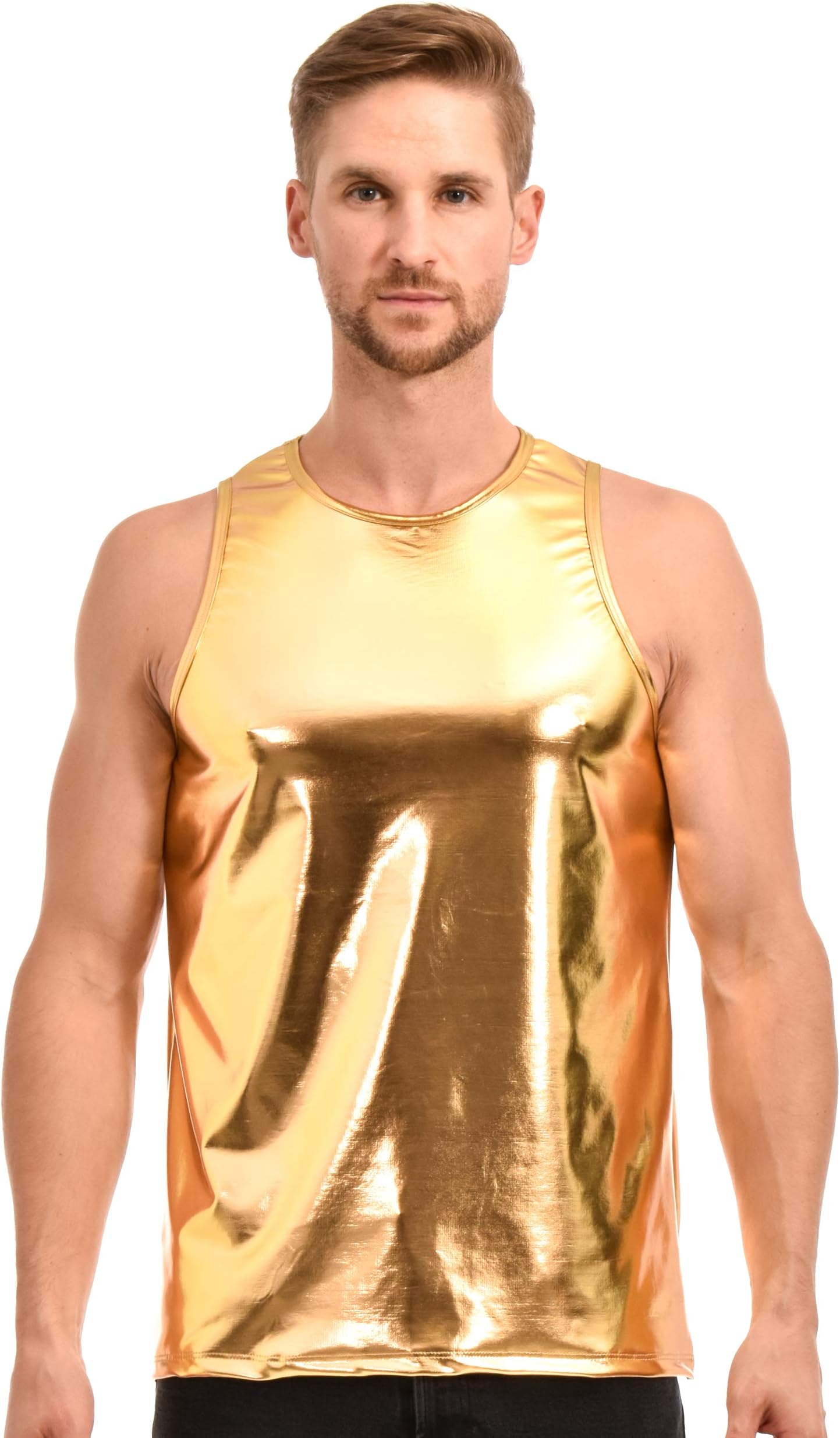 Gary Majdell SportSport Men's Liquid Metallic Muscle/Tank Top Shirt
