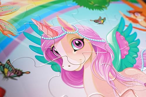 Miniatura 4 de hello may Rompecabezas de madera grande de 24 piezas (11 x 15) para niños de 3 a 5 años, juguete educativo, juguete perfecto para niños pequeños,