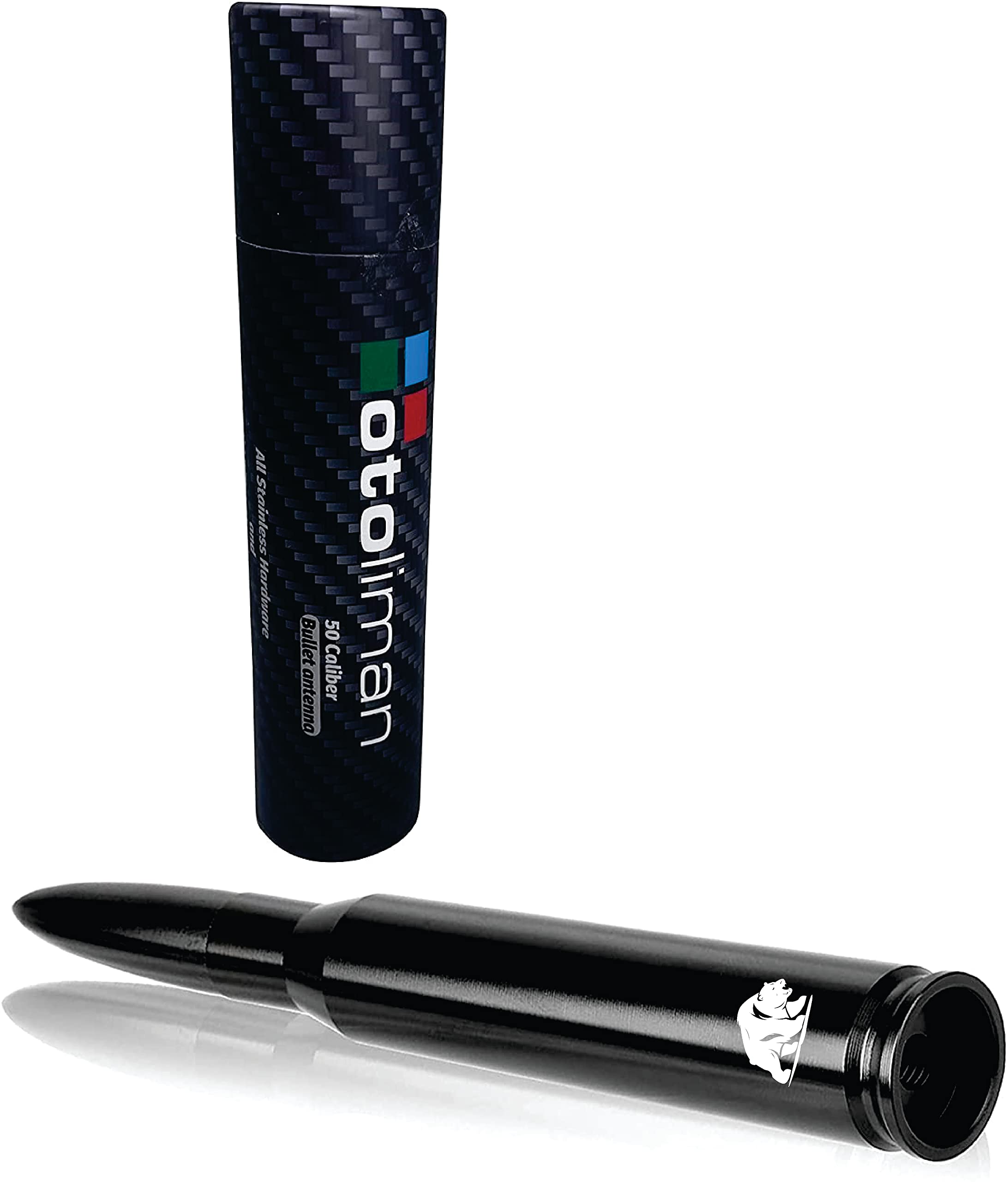 Buy Bullet Antenna Accessories 50 Cal Caliber for Chevy & GMC Silverado