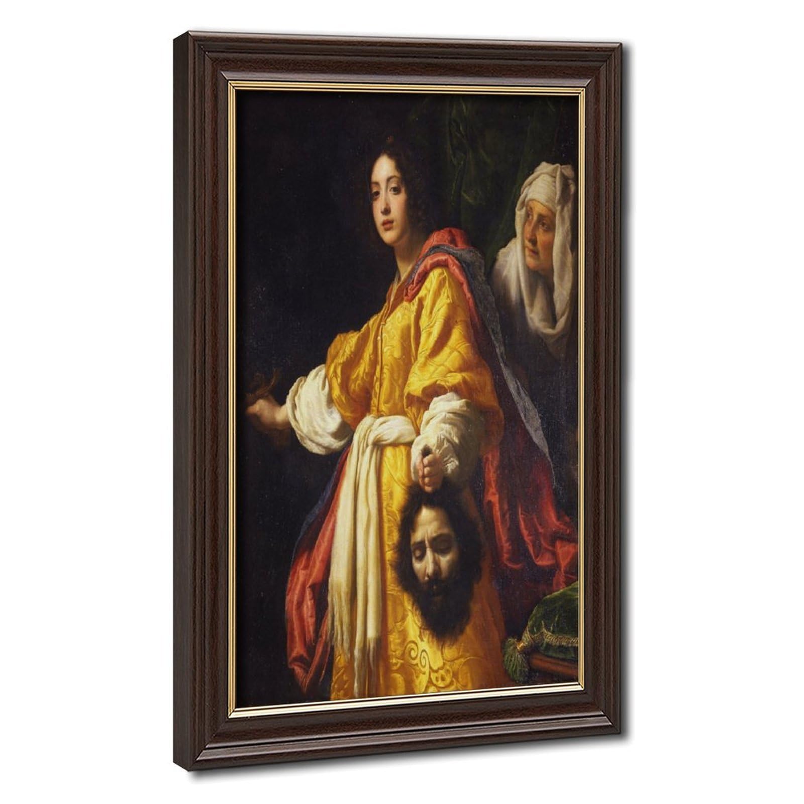 Toile Judith avec la tête d'Holopherne pour décor de bureau - 8