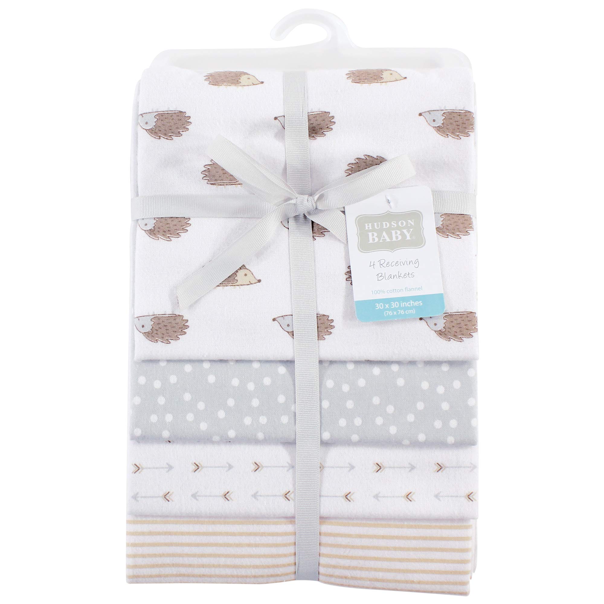 Hudson Baby Mantas Unisex de Franela de algodón para bebé