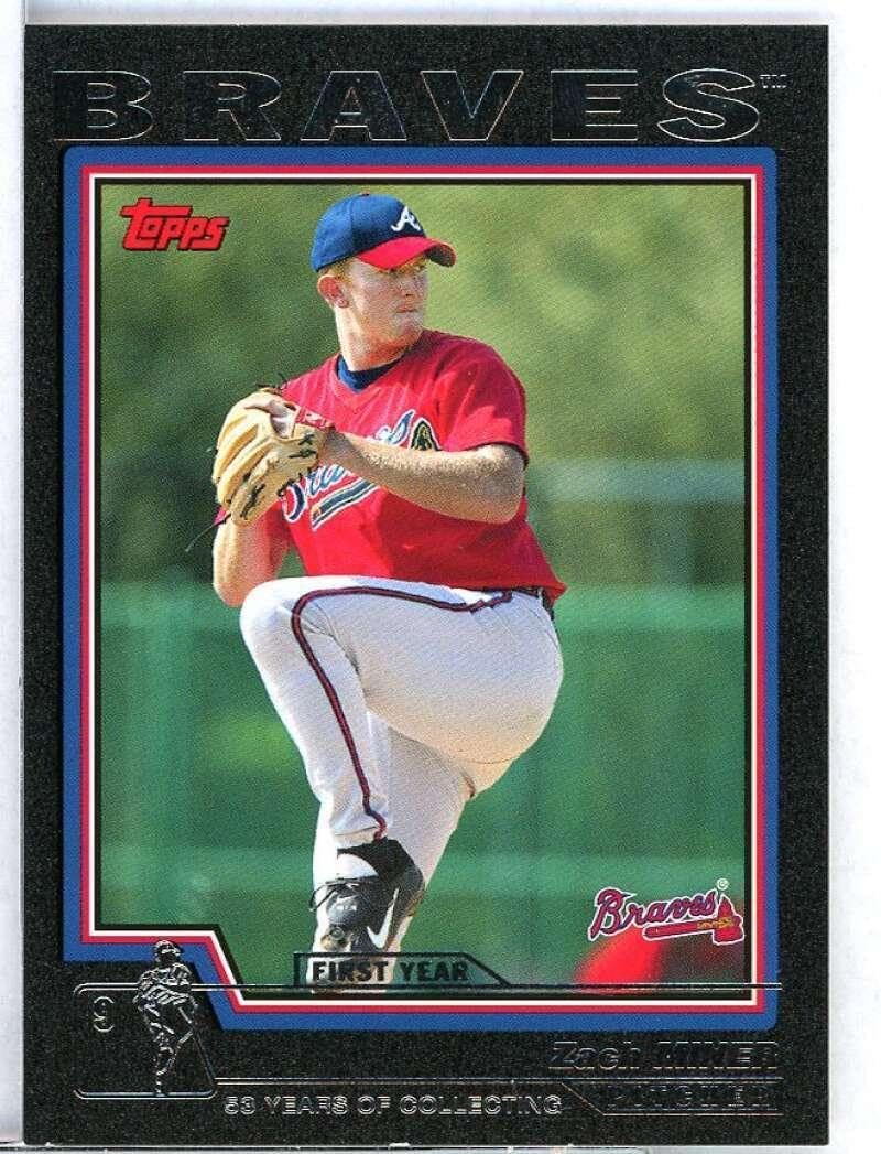 Zach Miner FY Card 2004 Topps #326 - Slabbed Baseball Cards